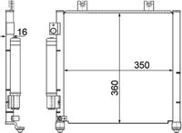 Kondensator, Klimaanlage