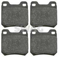 комплект спирачно феродо, дискови спирачки