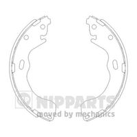 комплект спирачна челюст