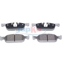 комплект спирачно феродо, дискови спирачки