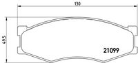 Σετ τακάκια, δισκόφρενα PRIME LINE