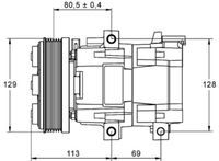 Thumbnail - Compressor, airconditioning - ACP88000P - MAHLE
