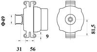 Thumbnail - Dynamo / alternator - MG1080 - MAHLE