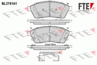 комплект спирачно феродо, дискови спирачки