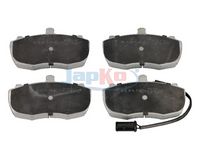 комплект спирачно феродо, дискови спирачки