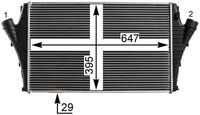 Thumbnail - Intercooler, inlaatluchtkoeler - CI21000P - MAHLE