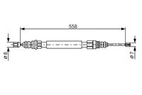 жило, ръчна спирачка