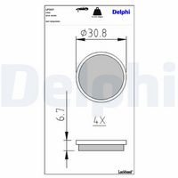 Bremsbelagsatz, Scheibenfeststellbremse