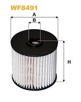 Degvielas filtrs WF8491 WIX FILTERS