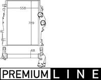 Thumbnail - Intercooler, inlaatluchtkoeler - CI269000P - MAHLE