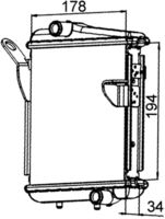 Thumbnail - Radiateur - CR1400000P - MAHLE