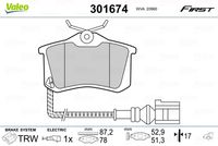 комплект спирачно феродо, дискови спирачки