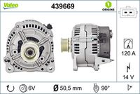 Generator / Alternator VALEO, Cod: 439669