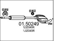 Mittelschalldämpfer
