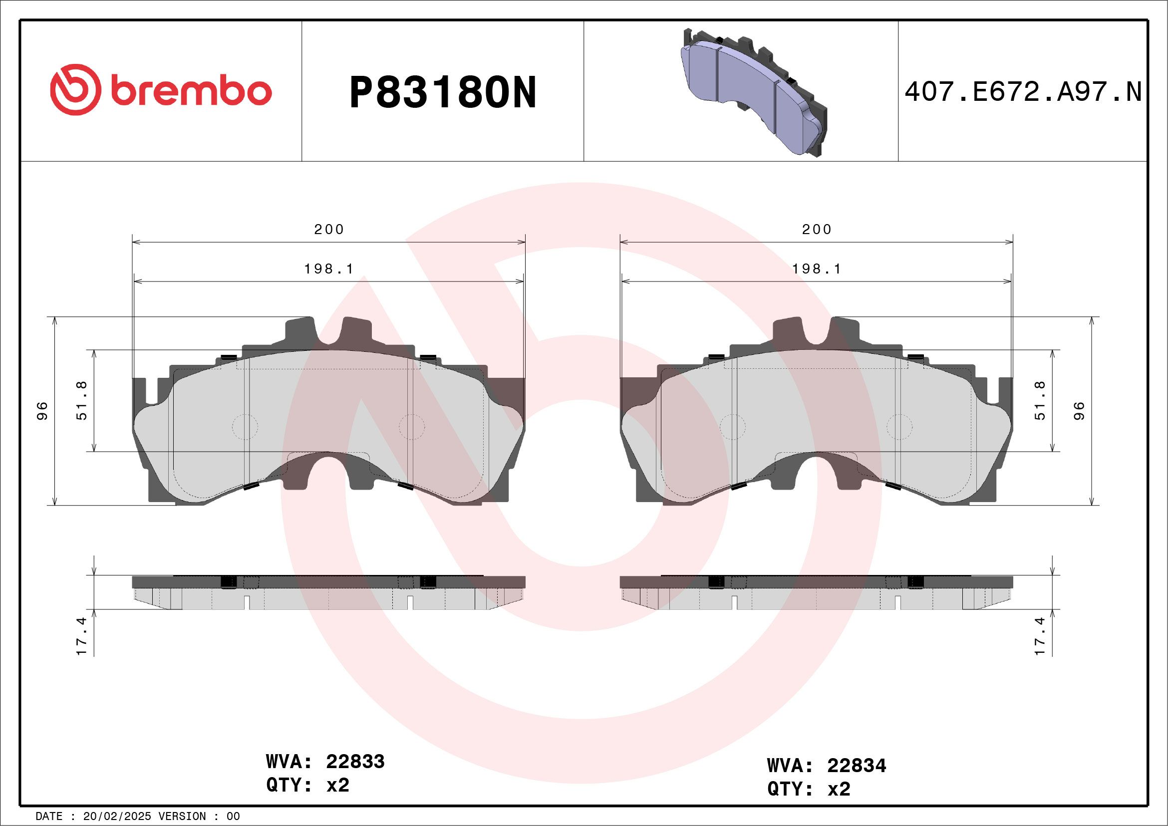 LEXUS LC500 URZ100R 17-On (FRT) - TecDoc Only