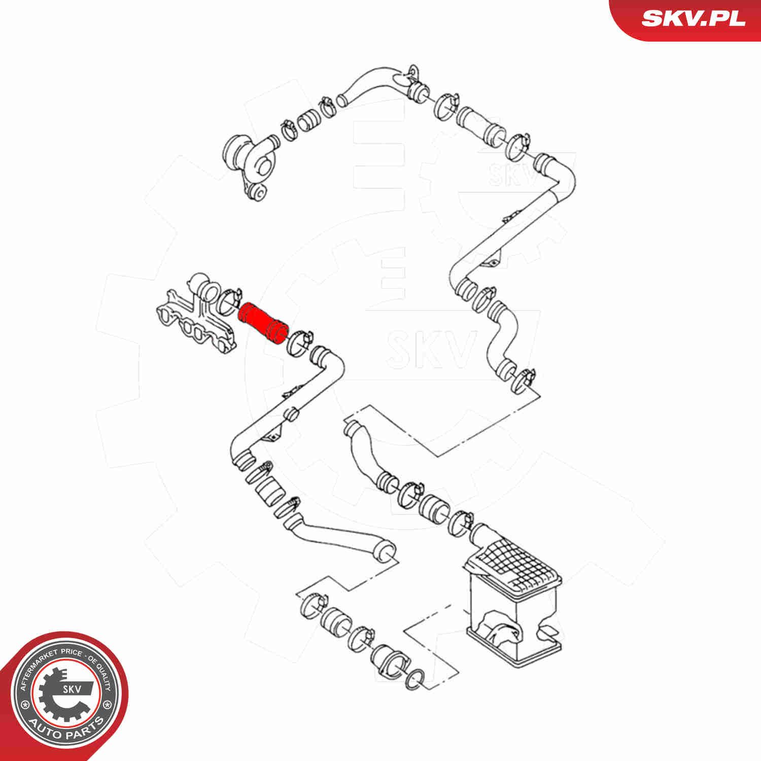 Ladeluftschlauch Ladeluftschlauch