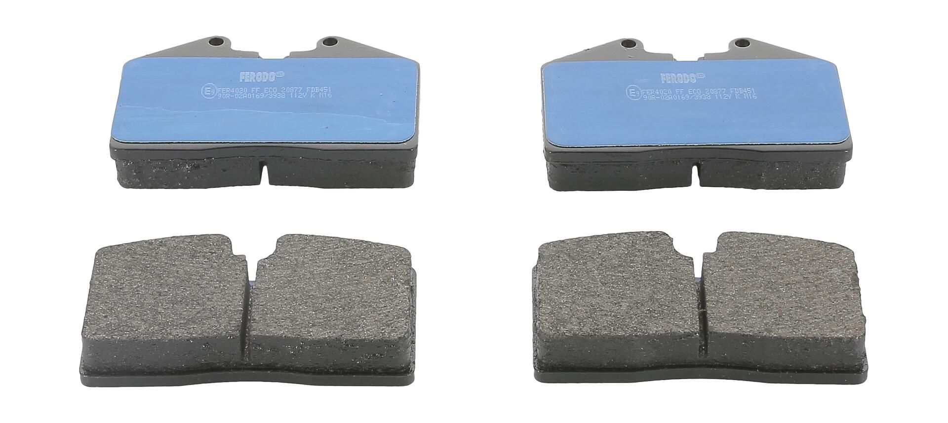 FERODO FDB451 - Bremsbelagsatz, Scheibenbremse PREMIER ECO FRICTION