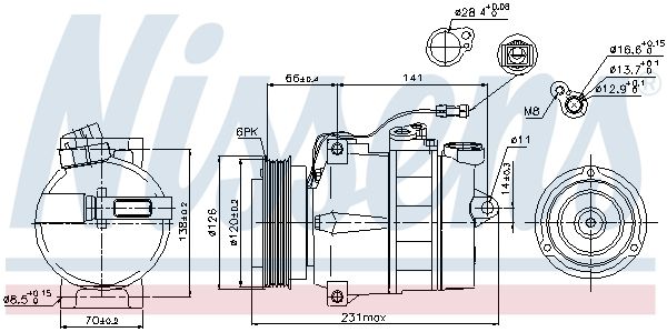 Kompressor, Klimaanlage Kompressor, Klimaanlage