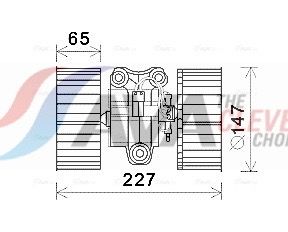 BW8470 AVA QUALITY COOLING Utastér-ventilátor