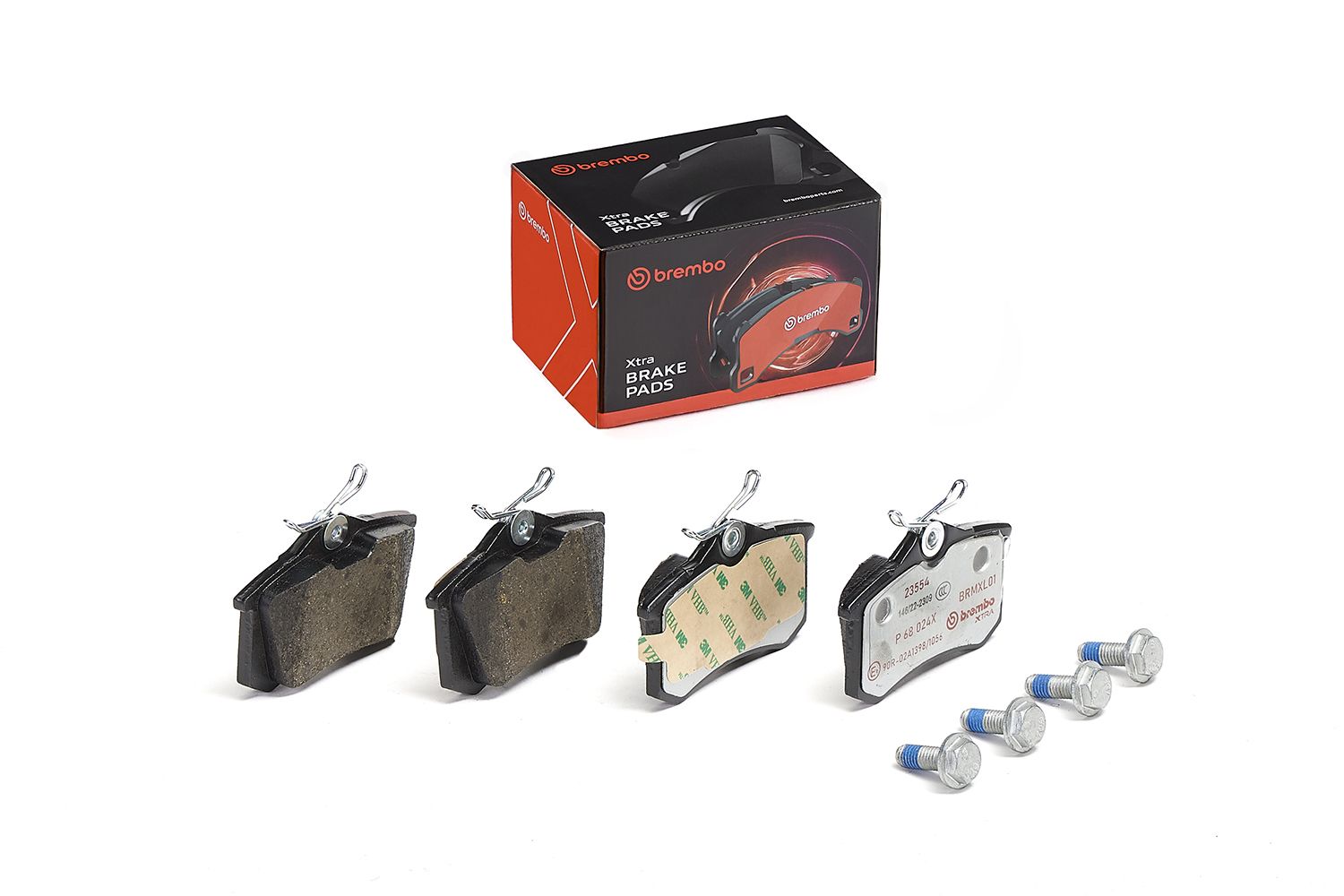 BREMBO P 68 024X - Bremsbelagsatz, Scheibenbremse XTRA LINE