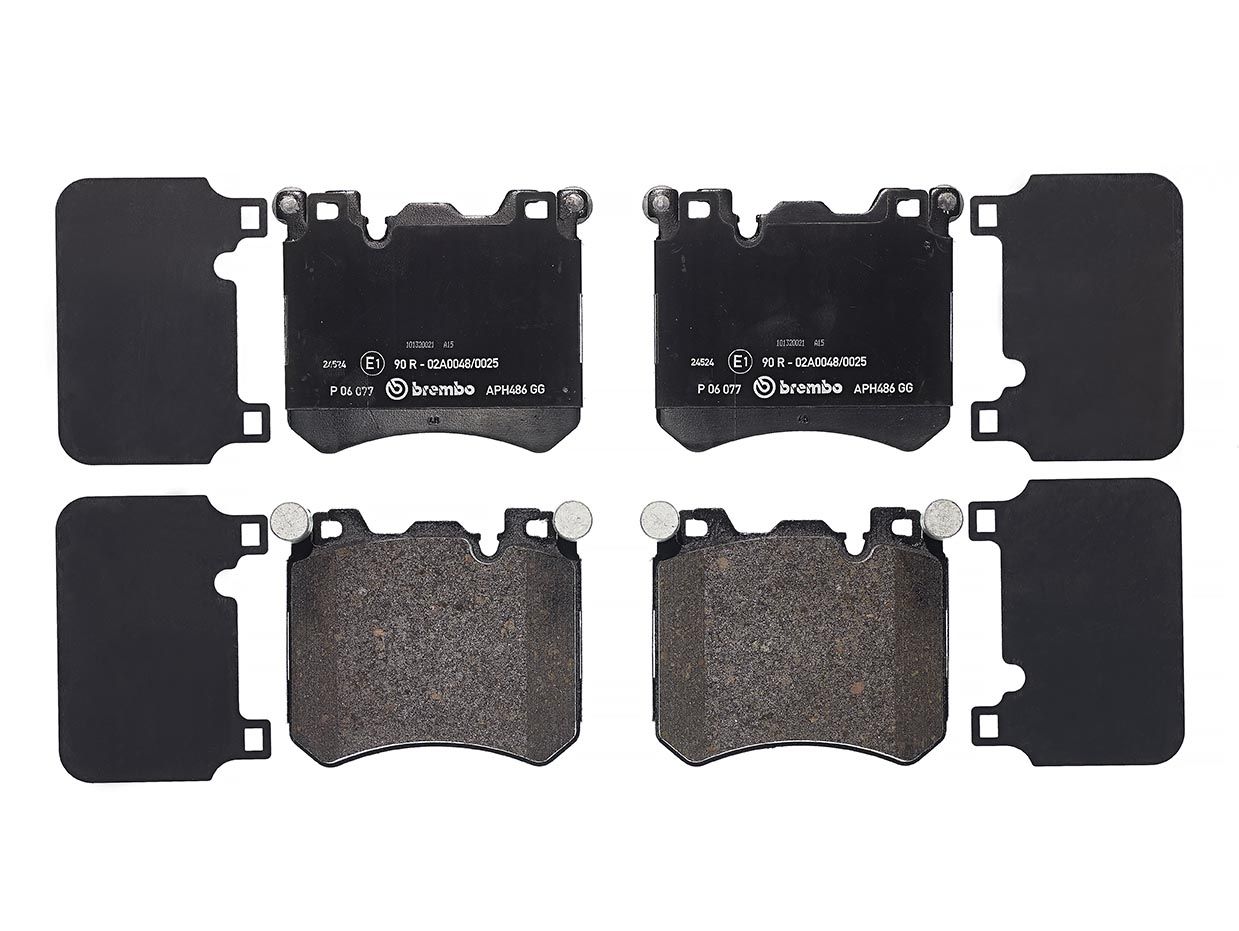 Brembo P 06 077 Bremsbelagsatz, Scheibenbremse