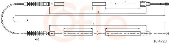 Seilzug, Feststellbremse