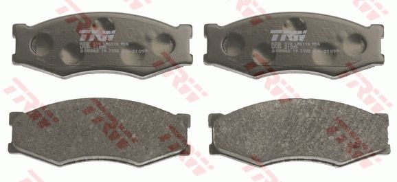 TRW DISC BRAKE PADS - TecDoc 2