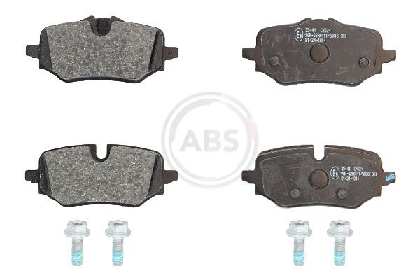 Bremsbelagsatz, Scheibenbremse