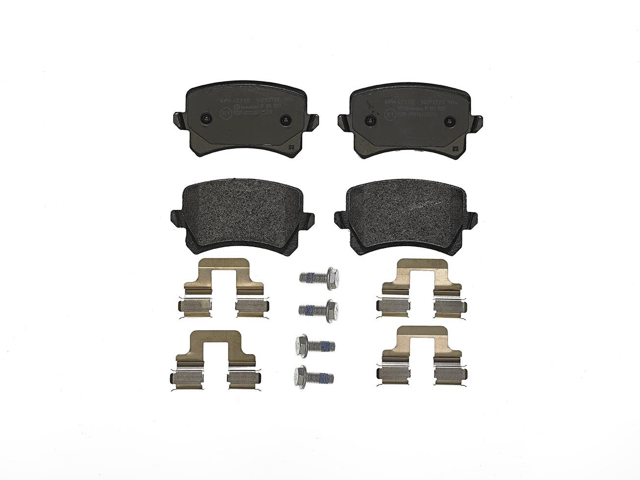 BREMBO P 85 109X - Bremsbelagsatz, Scheibenbremse XTRA LINE