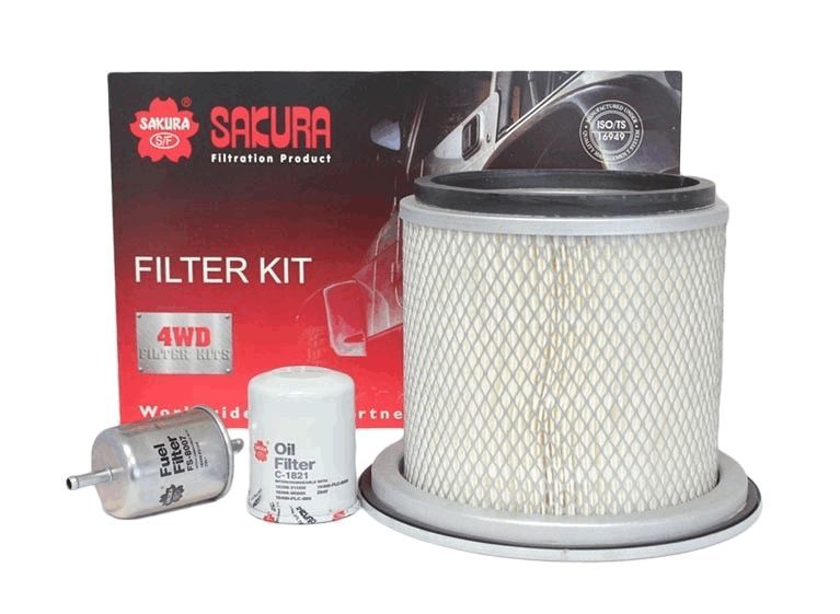 FILTER KIT OIL AIR FUEL NISSAN - TecDoc Only