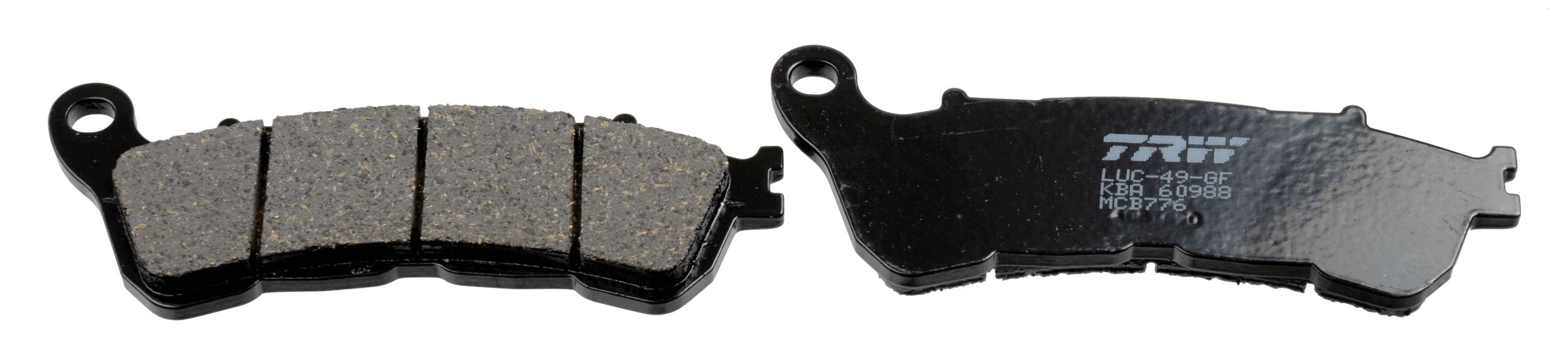 TRW MCB776 - Bremsbelagsatz, Scheibenbremse Organic Allround