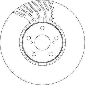 TRW BRAKE DISC - TecDoc 2