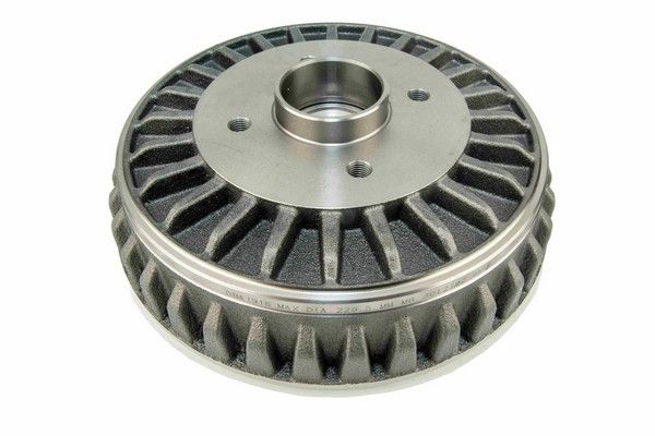 Drum [ Renault Captur 02/15-> Clio Series MK4  09/13-04/17 R ] With Brg, circlip, ABS & cover - TecDoc 1