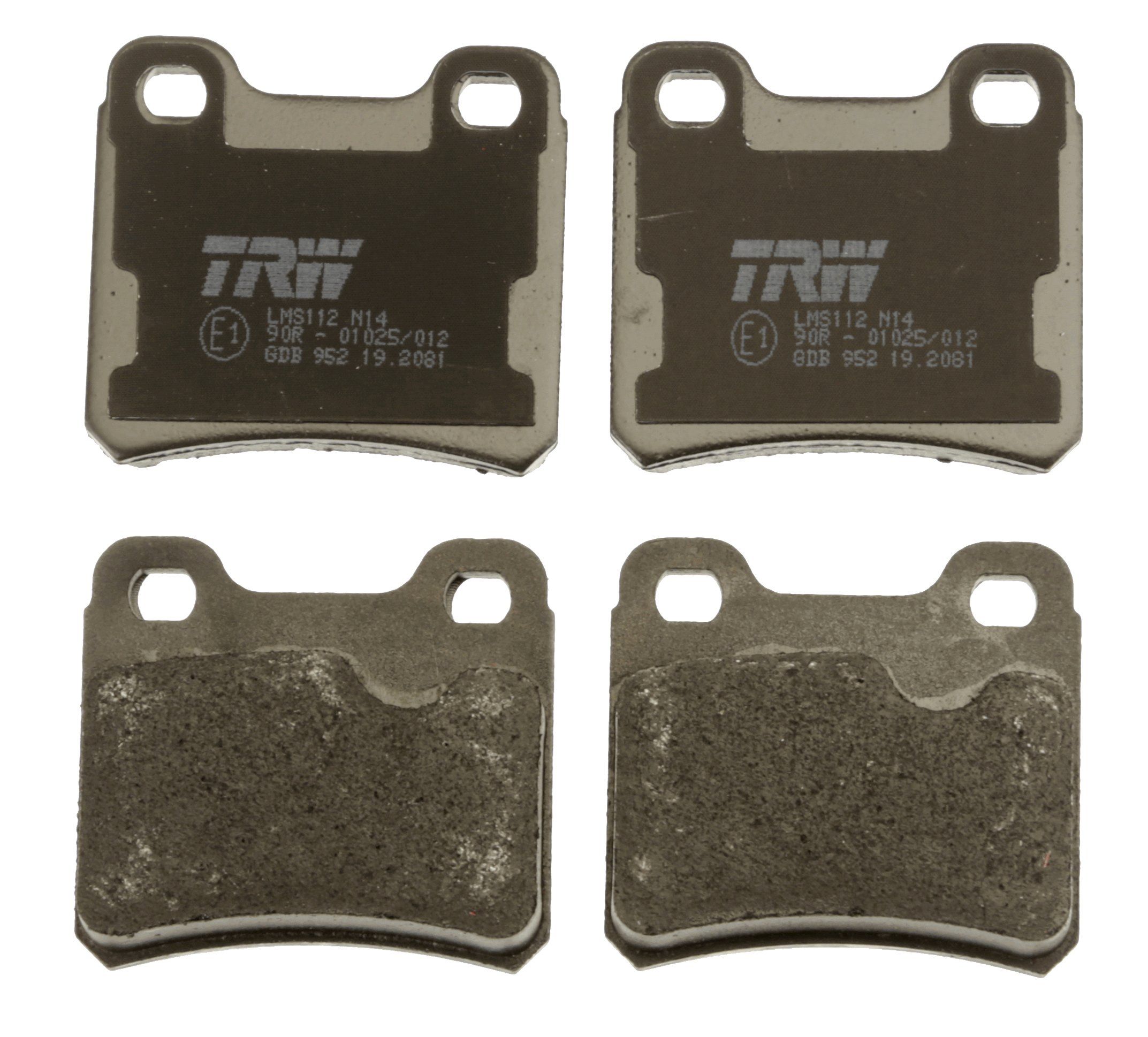 TRW DISC BRAKE PADS - TecDoc 2