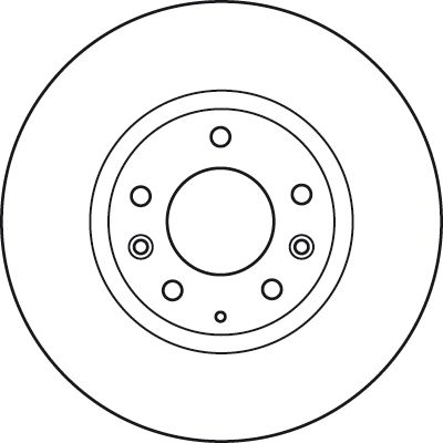 TRW BRAKE DISC - TecDoc 2