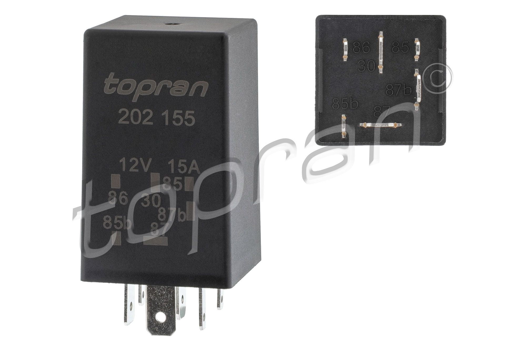 TOPRAN 202 155 - Relais, Kraftstoffpumpe