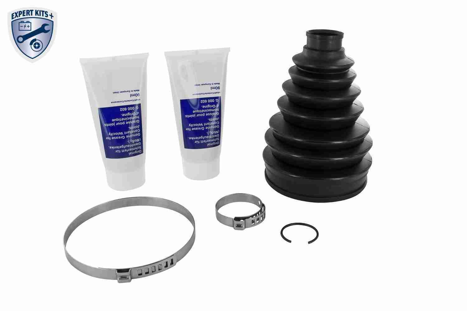 Faltenbalgsatz, Antriebswelle