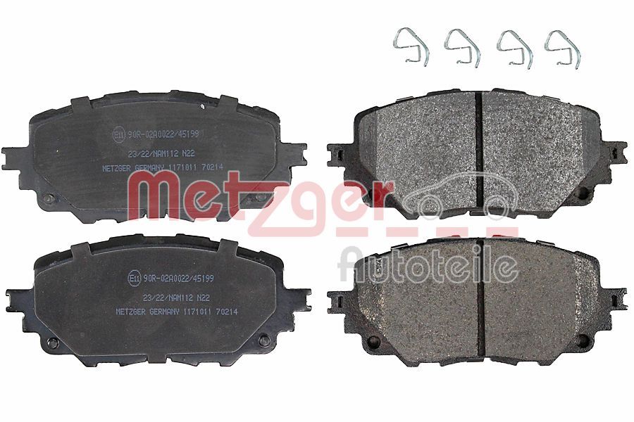 Brake Pad Set, disc brake 1171011