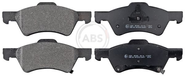 Brake Pad Set, disc brake 38857