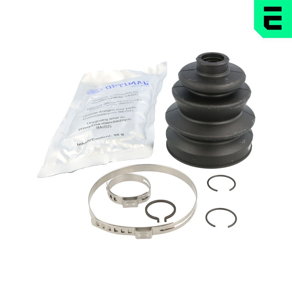 Faltenbalgsatz, Antriebswelle