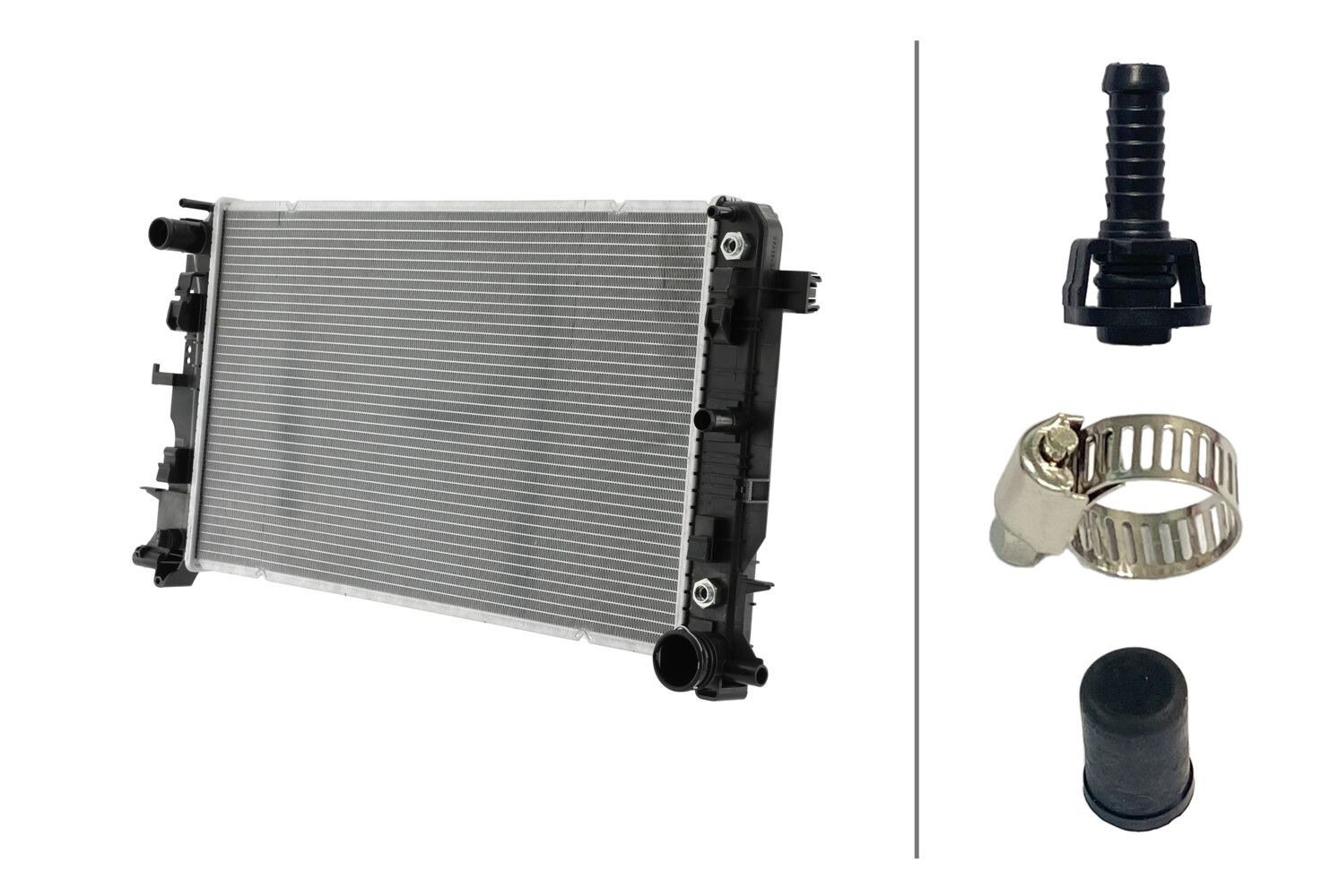 Radiador, refrigeración del motor