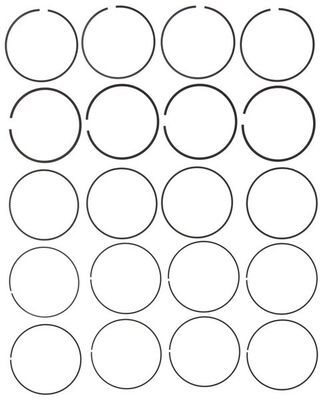 Juego de anillo para pistón