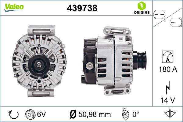 VALEO 439738 - Generator