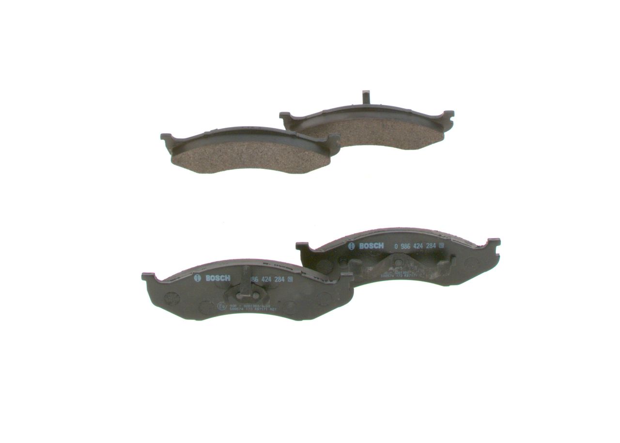 Brake Pad Set, disc brake 0 986 424 284