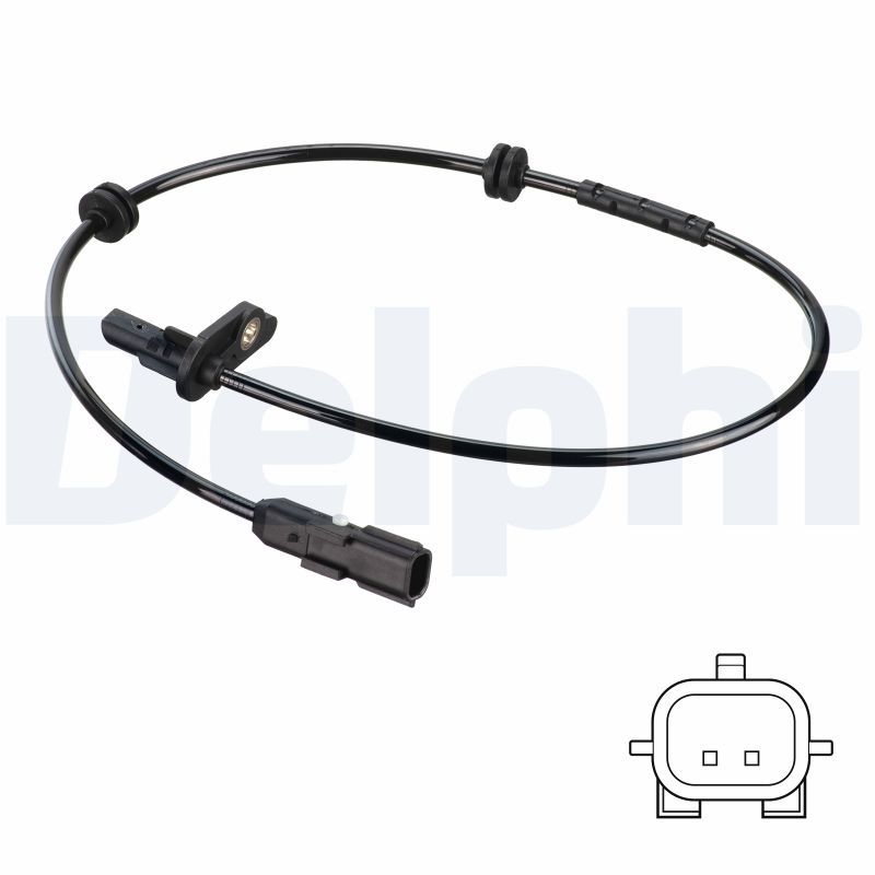 DELPHI SS20747 - Sensor, Raddrehzahl
