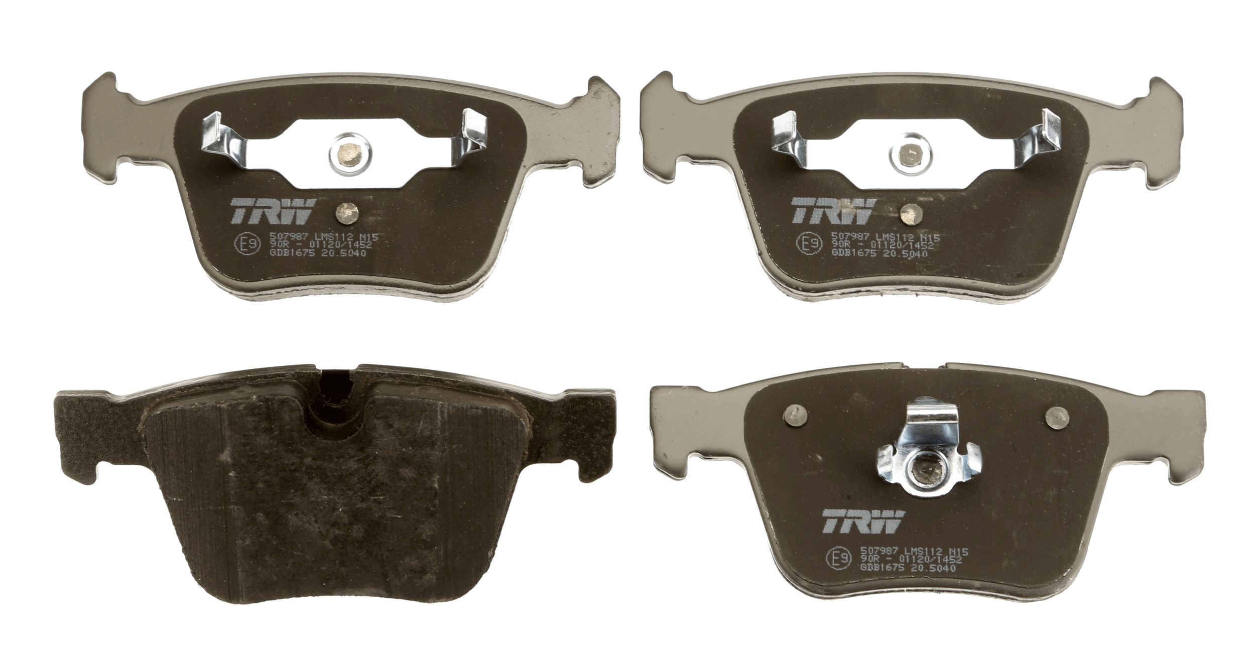 TRW DISC BRAKE PADS - TecDoc 2