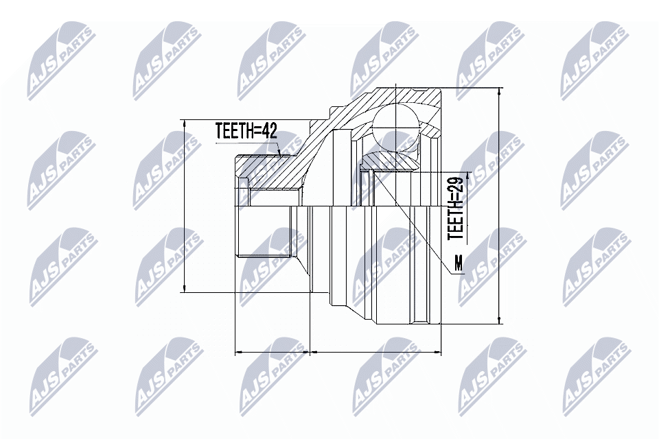 Gelenksatz, Antriebswelle