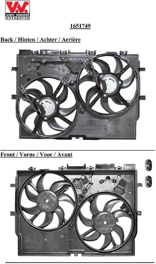 Lüfter, Motorkühlung