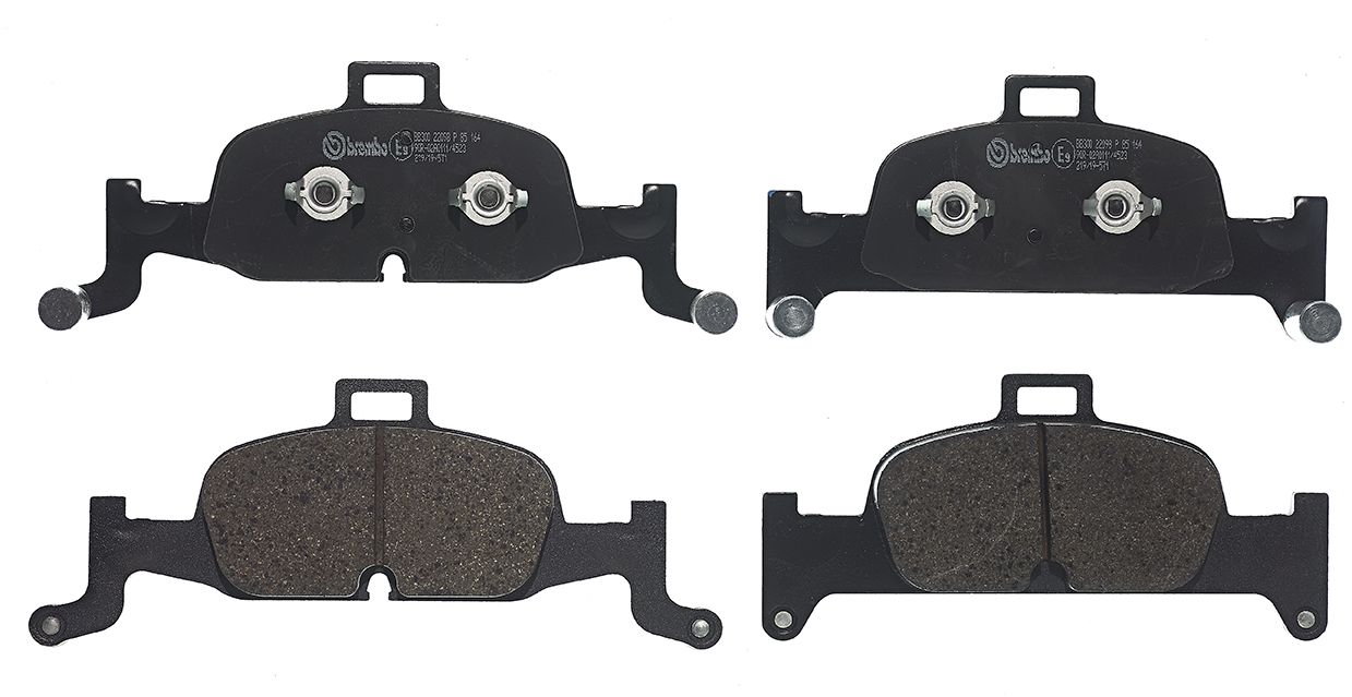 BREMBO P 85 164 - Bremsbelagsatz, Scheibenbremse PRIME LINE