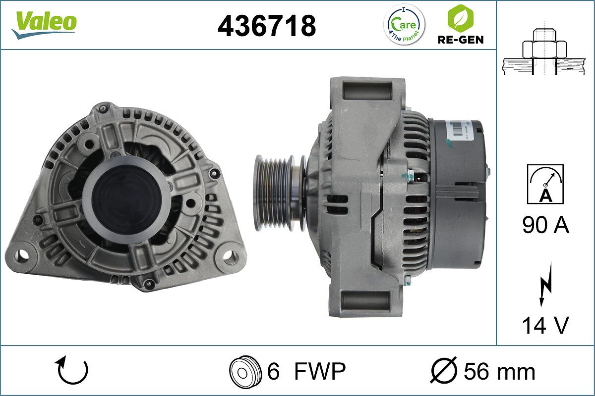 VALEO 436718 - Generator